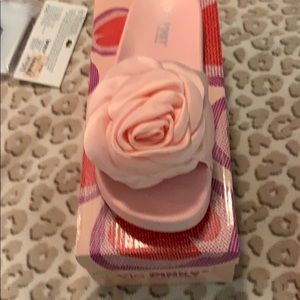 Pink sandals new in box